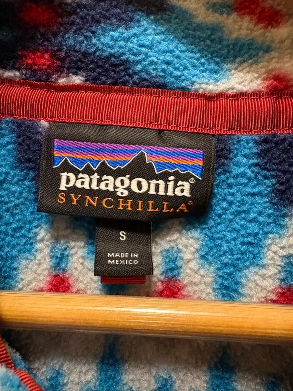Patagonia Synchilla Snap T Pullover Aztec Print Fleece Size S Style 25450 - Picture 2 of 13